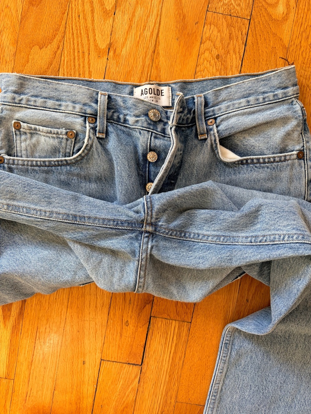 Agolde Riley Crop Jeans - Picture 8 of 8